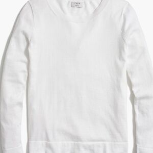 Jcrew long sleeve teddie sweater